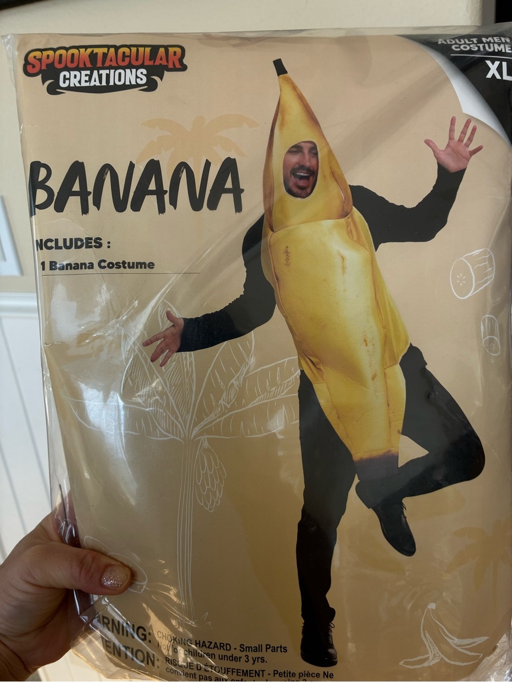 NWT Yellow Banana Adult Costume